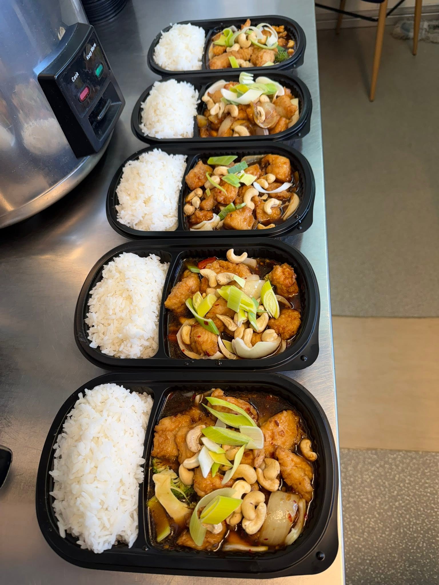 Kylling med cashewnøtter